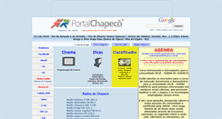Desktop Screenshot of portalchapeco.com.br