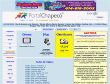 Tablet Screenshot of portalchapeco.com.br